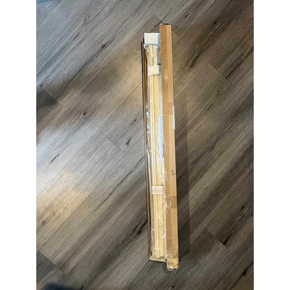 Cream Cordless Mini Blinds 40” - Open Box